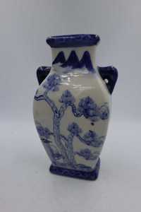 Chińska porcelana wazon w stylu MING kobalt  LSS