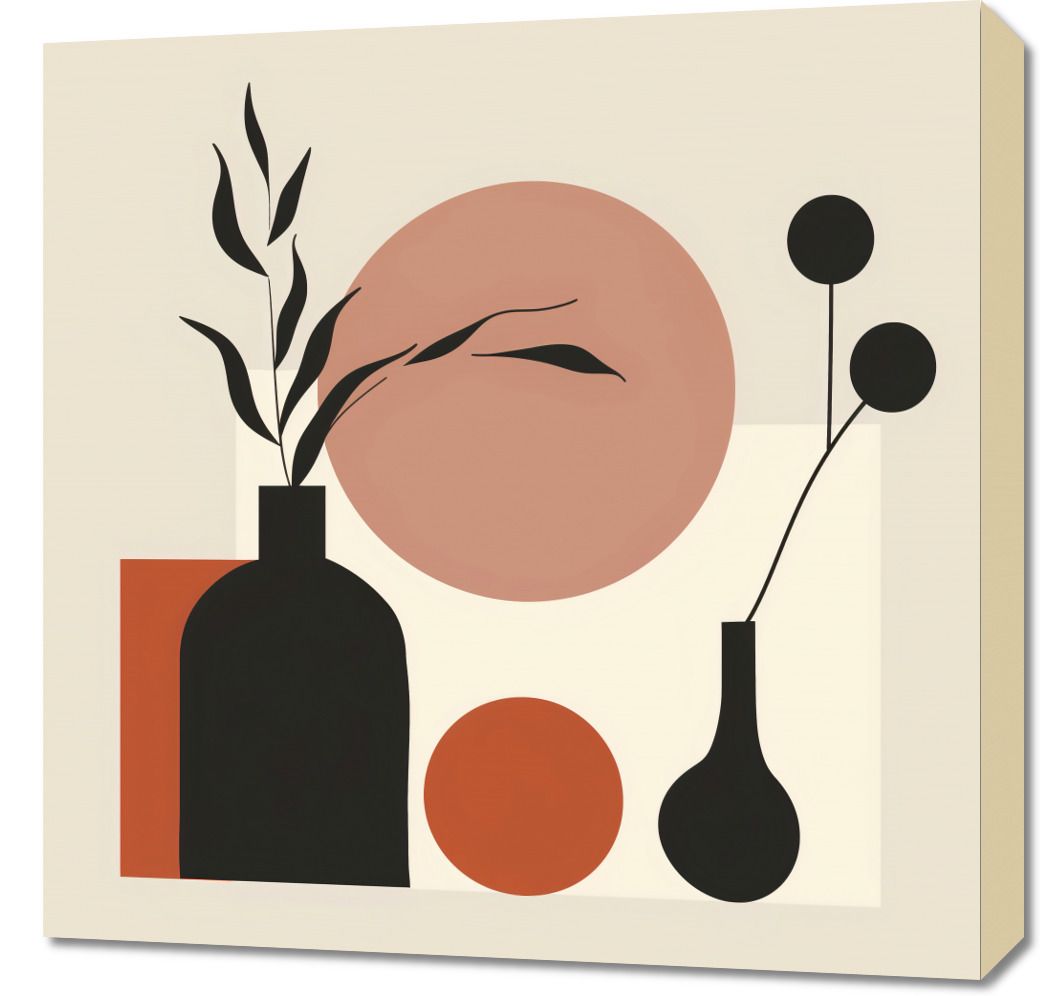 Obraz 60x60cm Stół Roślin