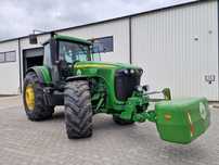 Wynajem traktora, ciągnika rolniczego John Deere 8320 moc 250KM