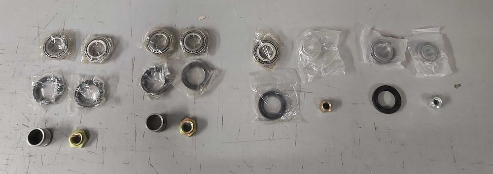 Łożysko Łożyska koła przód tył 4 szt FIAT 126 FL EL - komplet ! Nowe