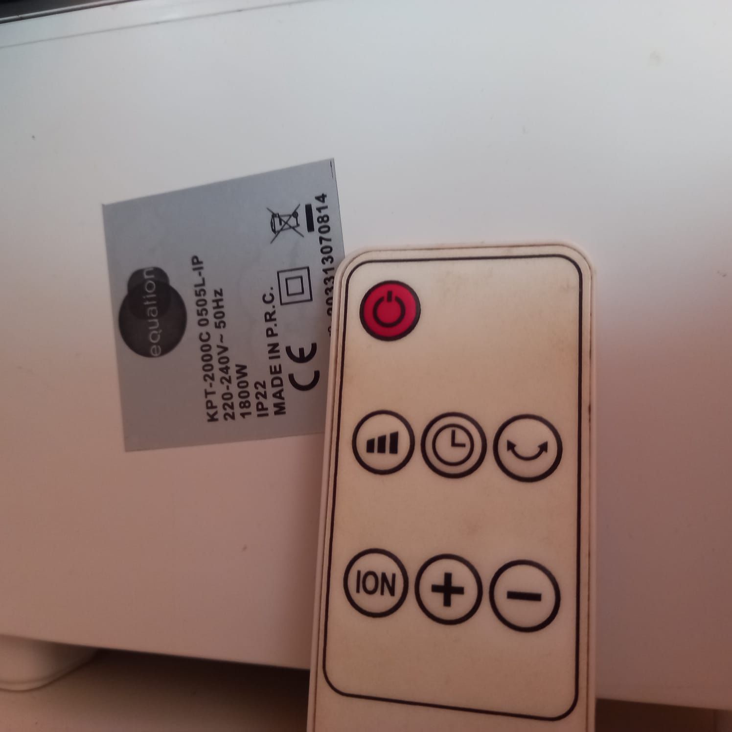 Refrigerador de ar equation