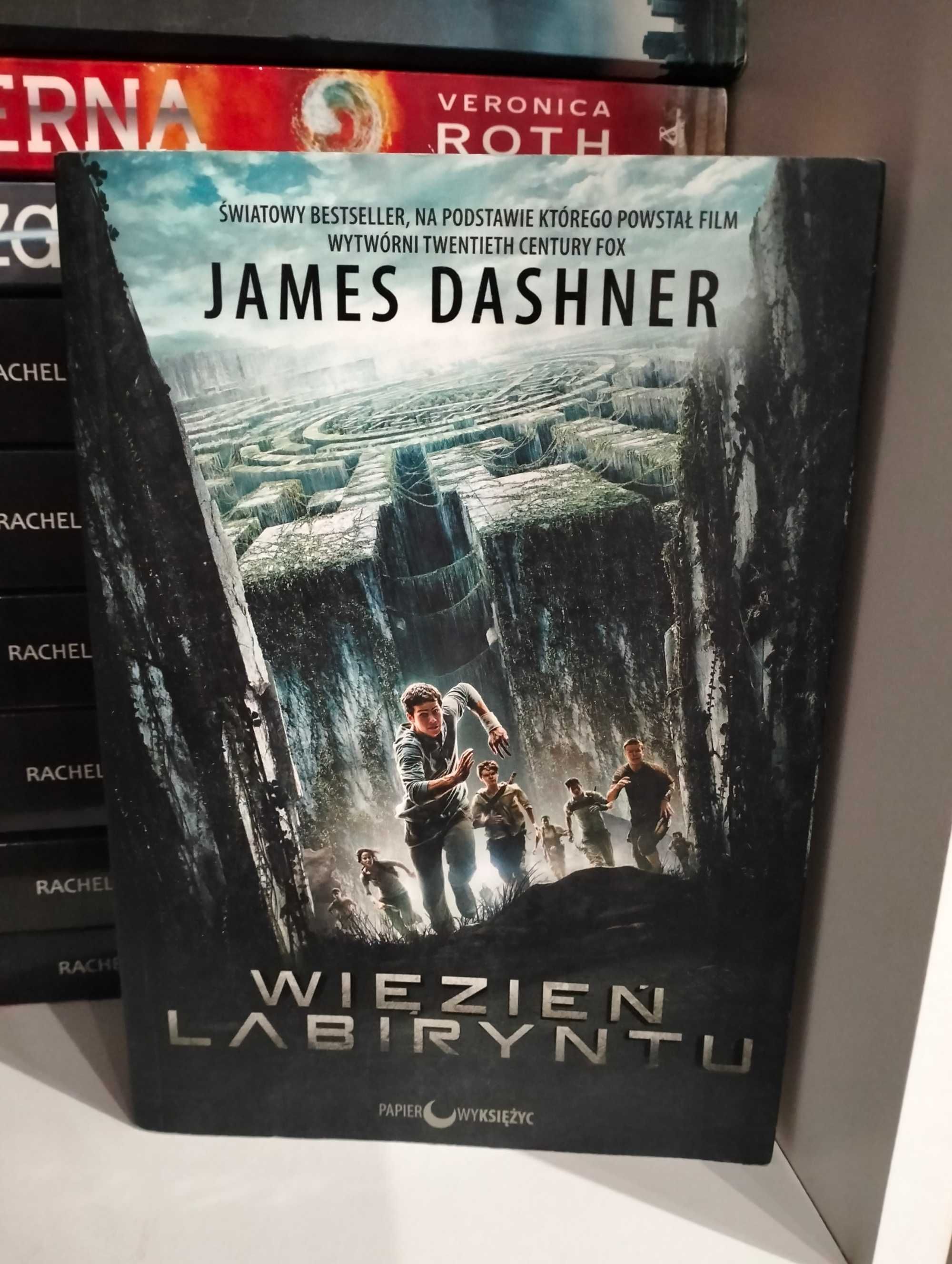 Książka James Dashner Więzień labiryntu