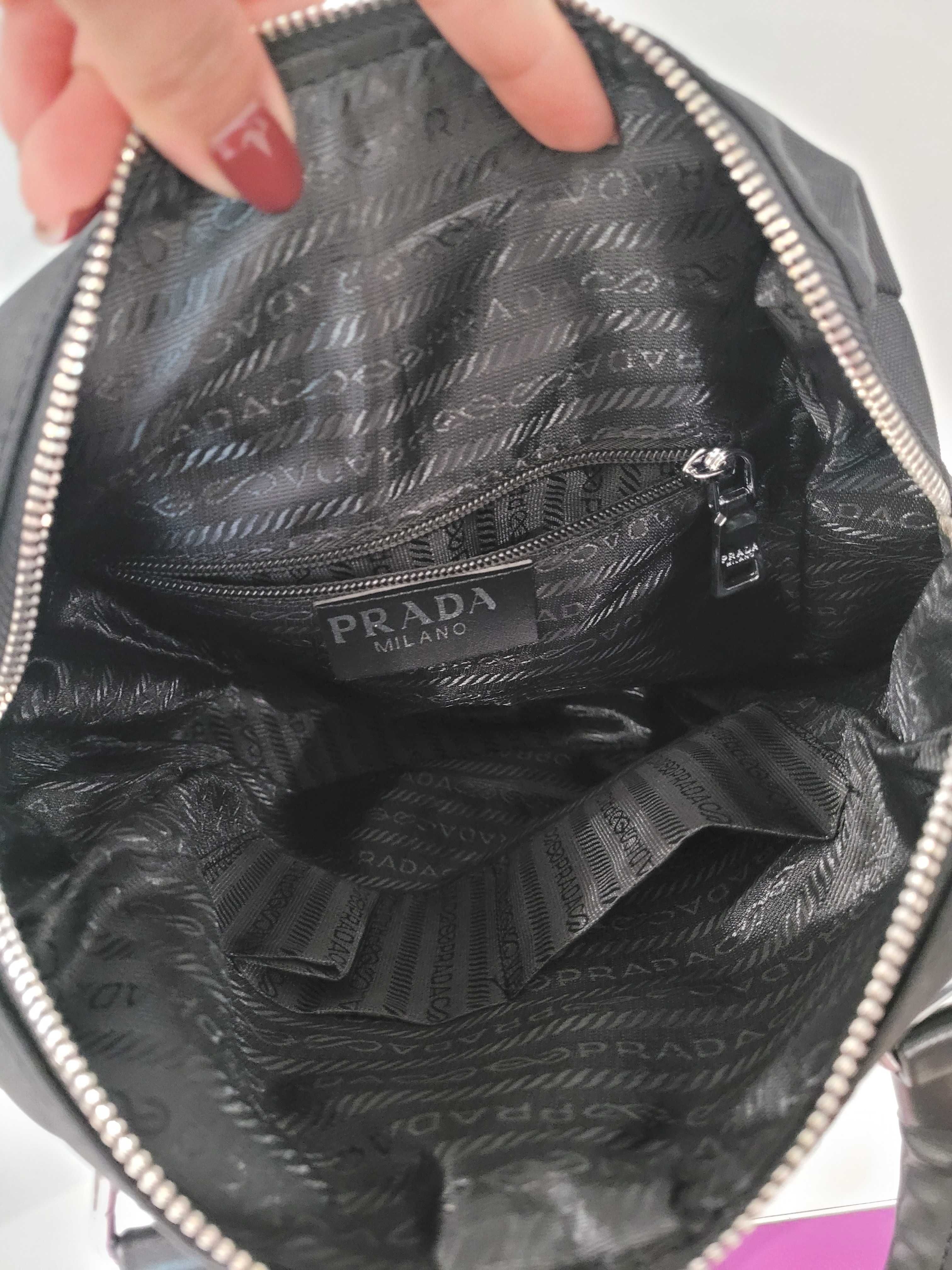 Сумка рюкзак трансформер жіноча PRADA