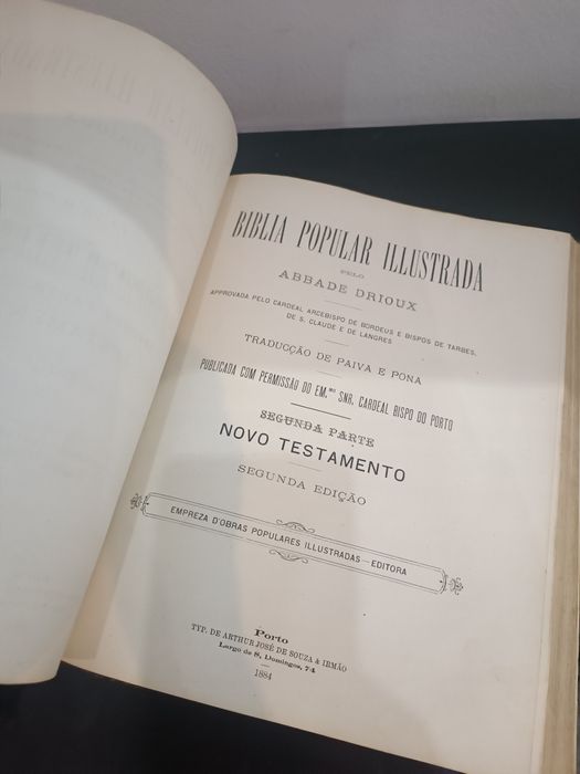 Bíblia do séc.XVIII.