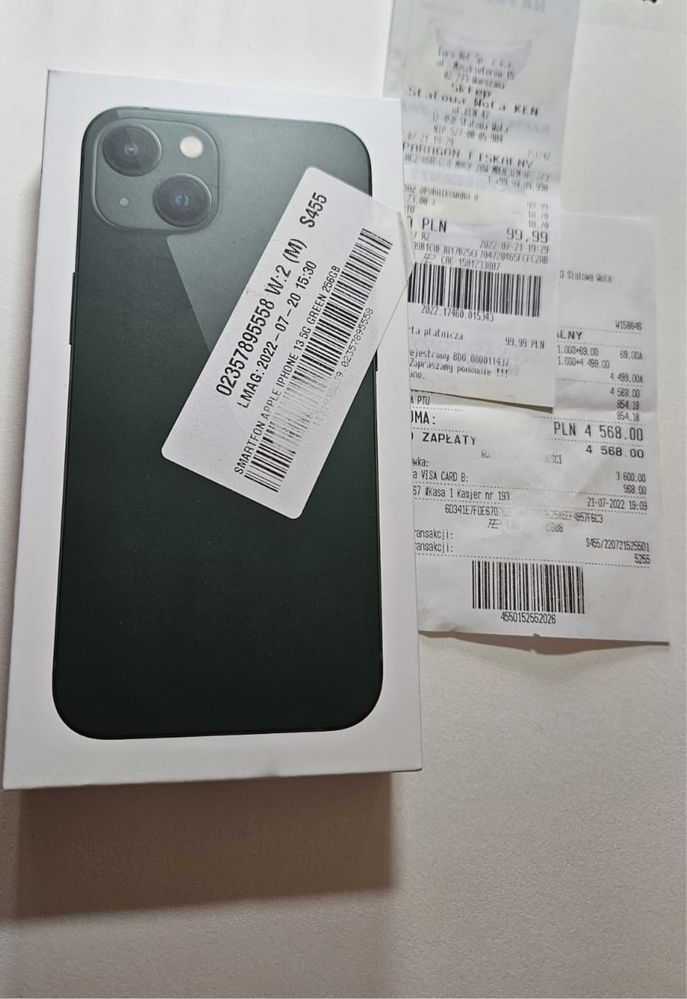 iPhone 13 256GB 5G Zielony