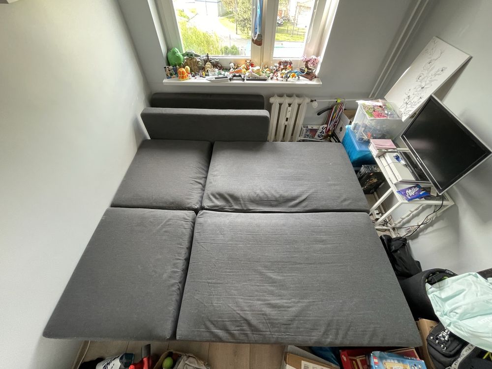 Sprzedam dwie leżanka/sofa rozkladana BYGGET z ikea