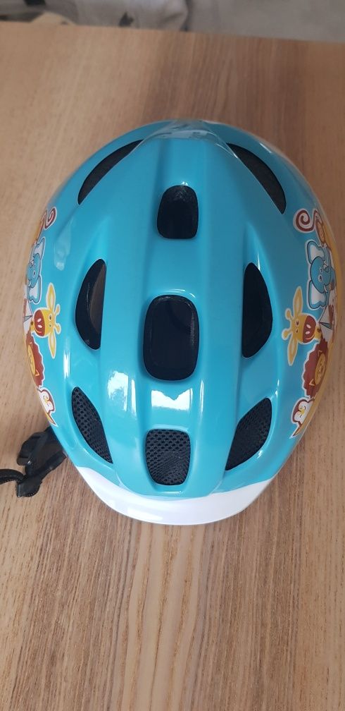 Kask dzieciecy 46-53cm chlopiecy  dziewczecy btwin decathlon