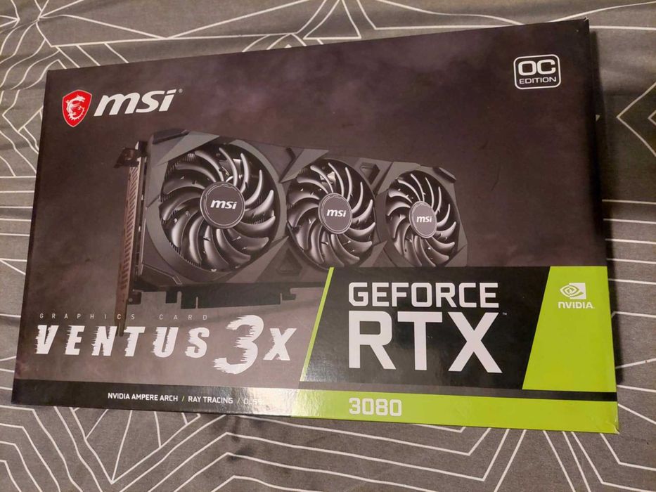 Placa Gráfica MSI GeForce RTX 3080 Ventus 3X 10GB OC