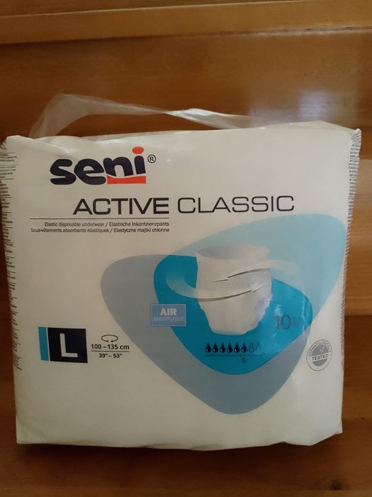 Majtki chłonne Seni L 10szt