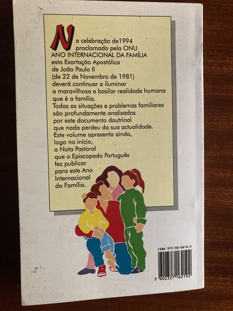 Livro “Familiaris Consortio” - Papa João Paulo II