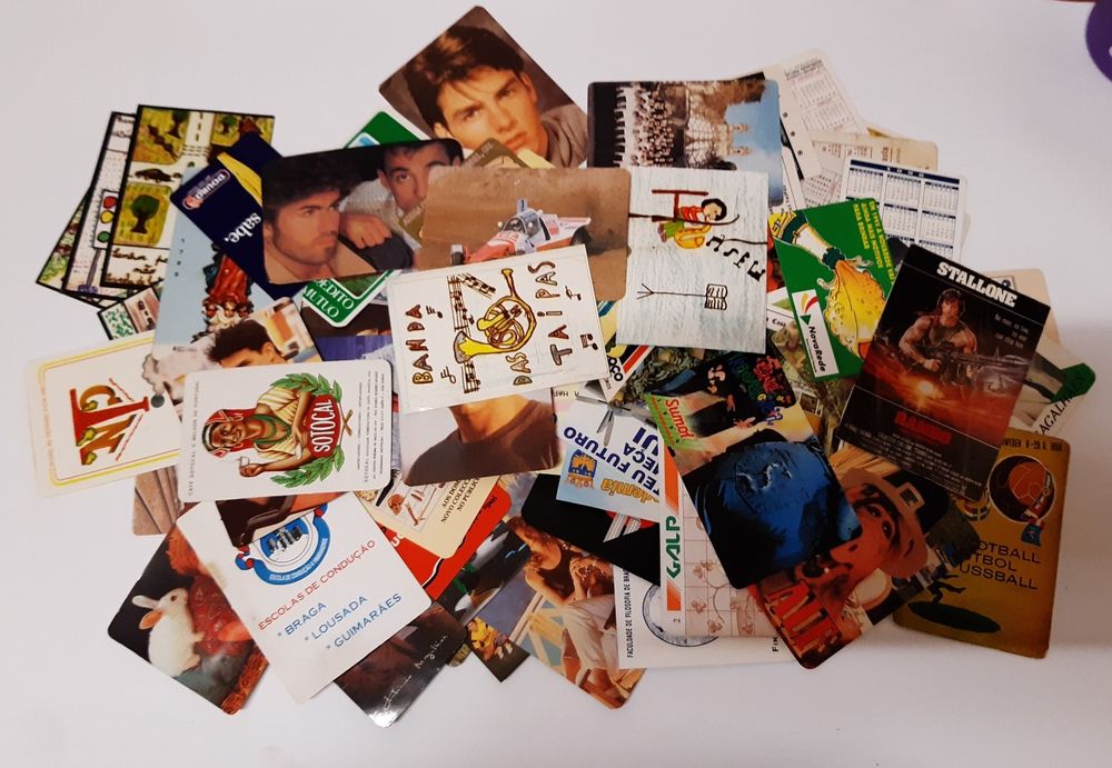 Lote calendários anos 80/90