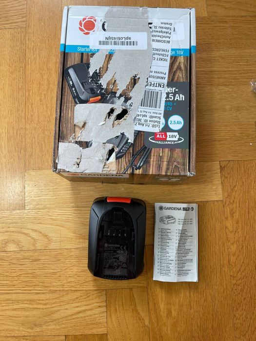 Новий Оригінальний Акумулятор GARDENA 18V 2.5Ah