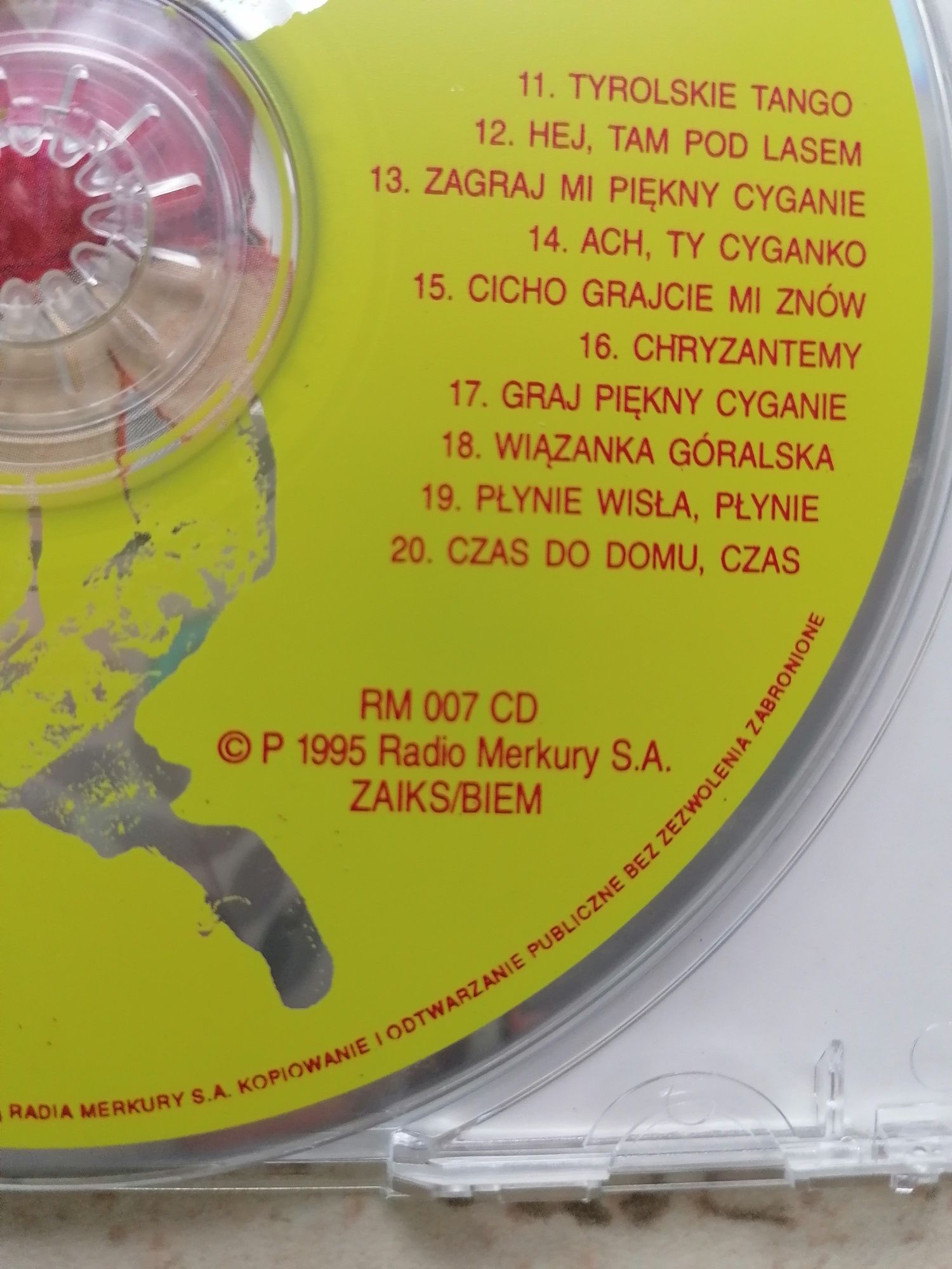 płyta CD Poprawiny czyli II Gala Piosenki Biesiadnej