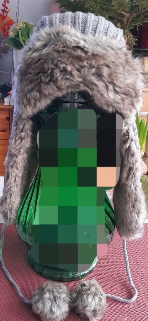Czapka papacha 2 szt