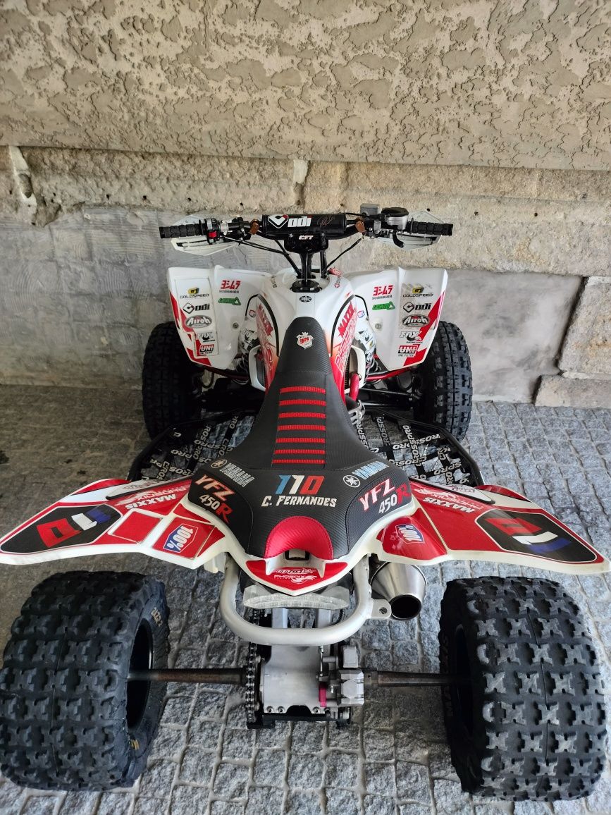 Yamaha yfz 450r nacional + reboque