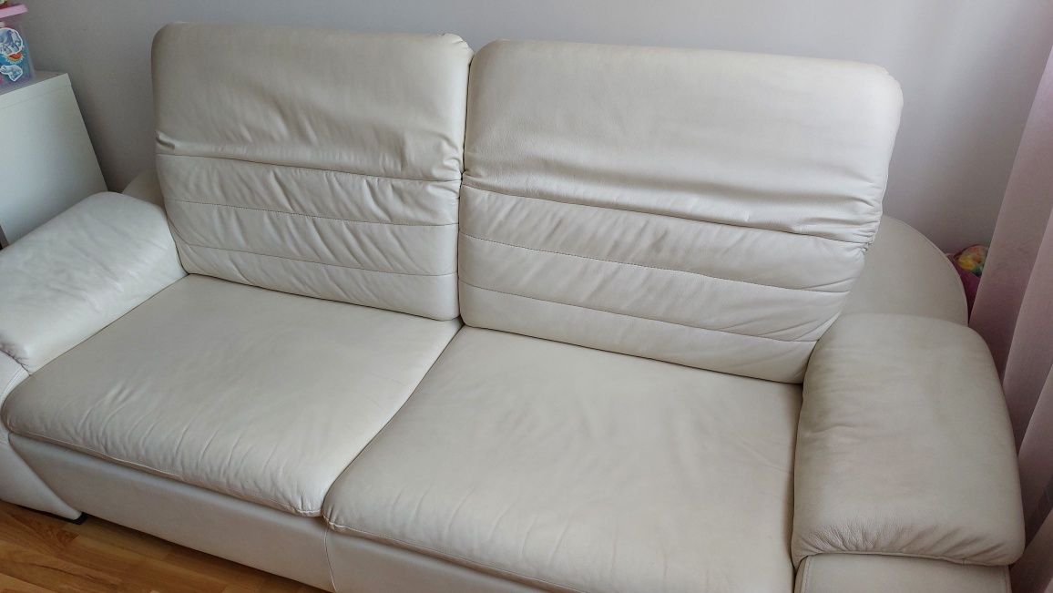 Sofa skórzana skóra naturalna