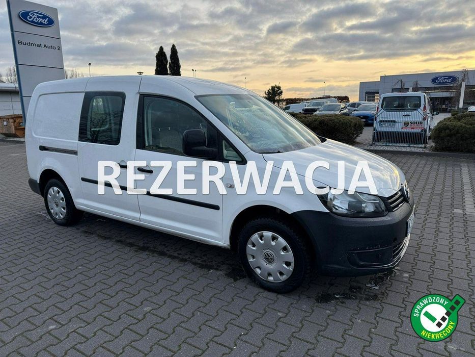 Volkswagen Caddy  MAXI 2.0 109KM MPI z Nową instalacją LPG podwójne Drzwi przesuwane