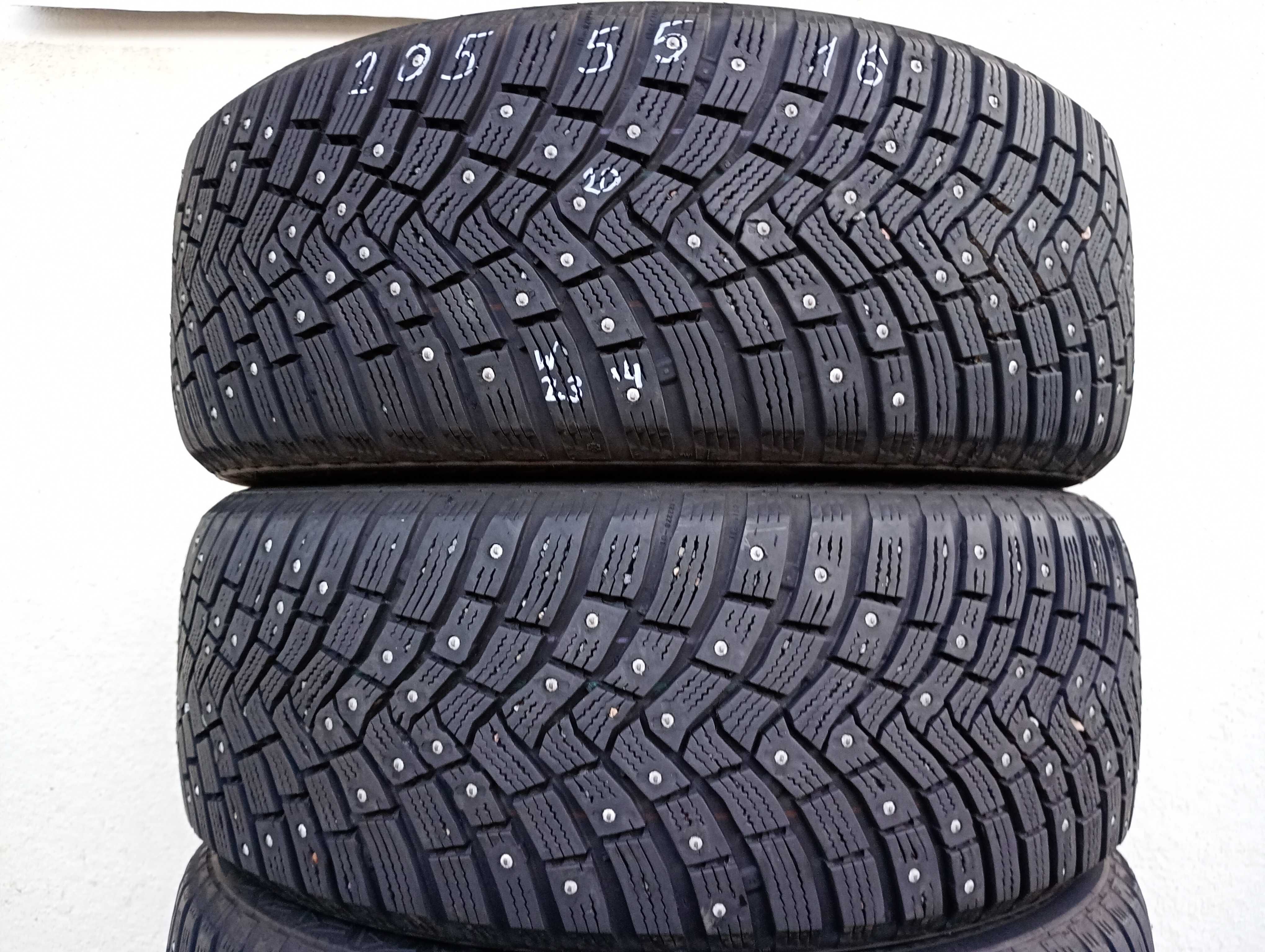 205/55 r16 Continental 20р. зима Шип шини резина 205 55 16 (w23*4)