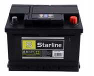 Akumulator STARLINE 60AH 680A +P 12V 61AH EFB 62AH 64AH 65AH