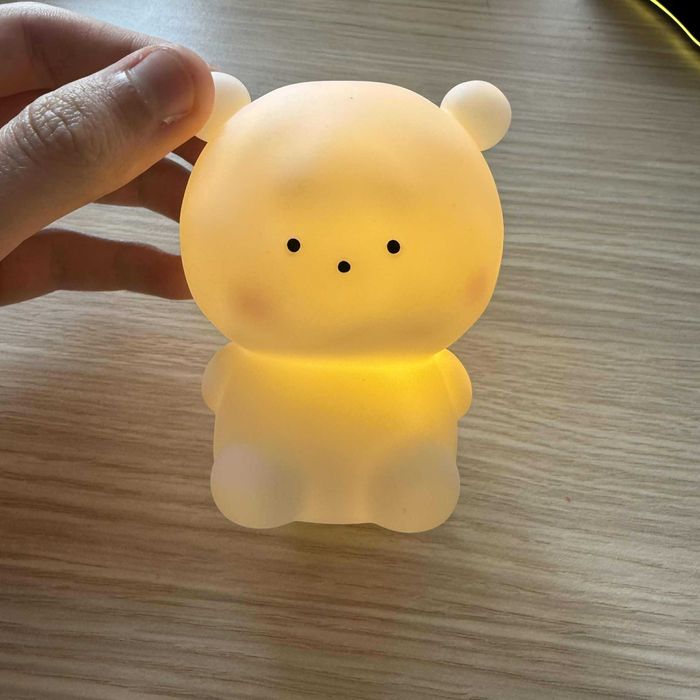 Lampka nocna LED w kształcie misia