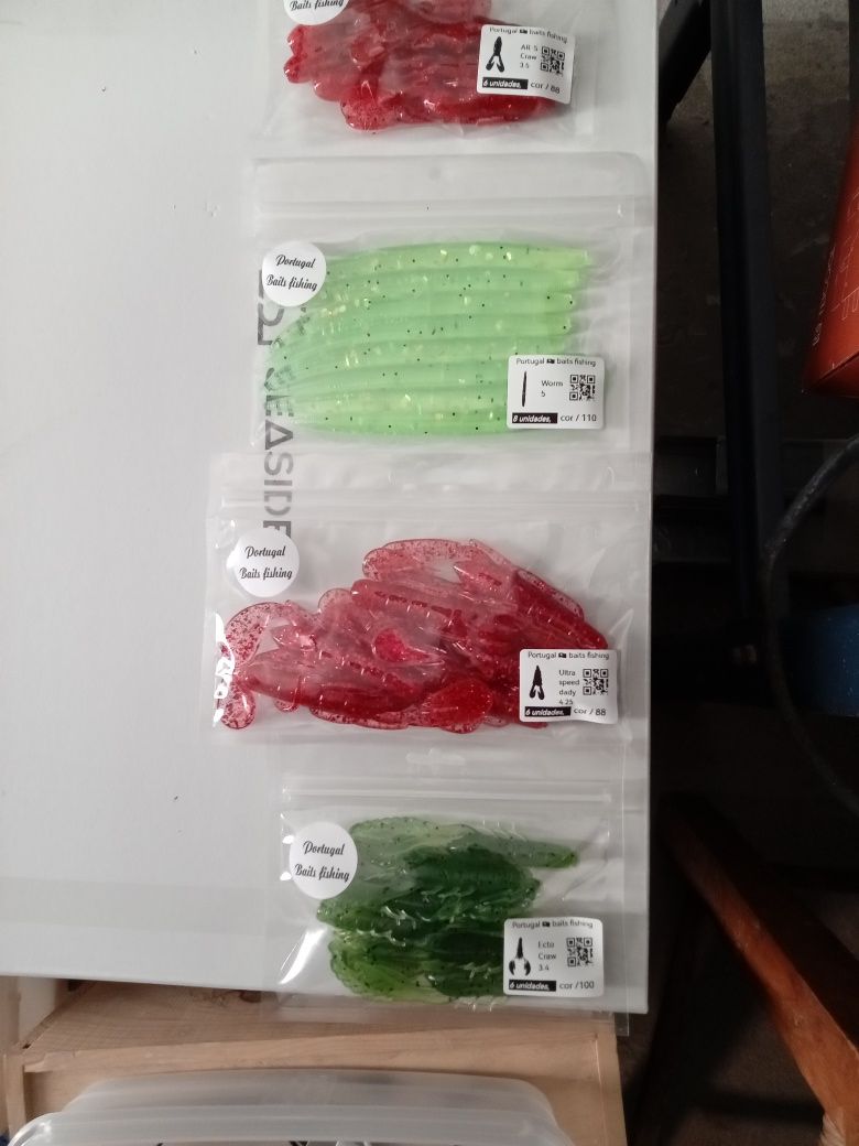 Vinis vinis de pesca novos portugal  baits fishing  2670