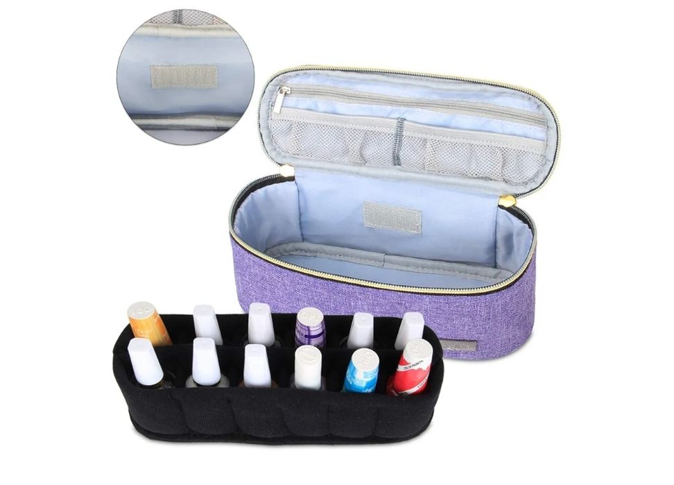 Bolsa organizadora de vernizes