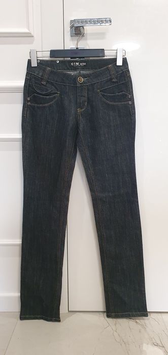 Spodnie jeansowe CTM nowe W27 L32