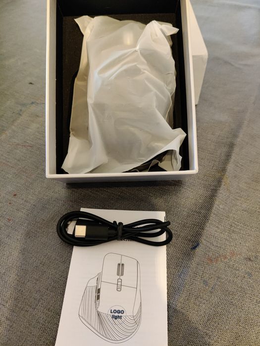 Rato vertical ergonómico RGB