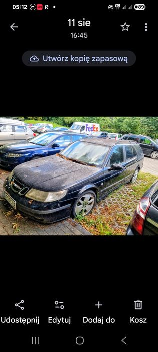 Saab 95 nie odpala , w całości na czesci