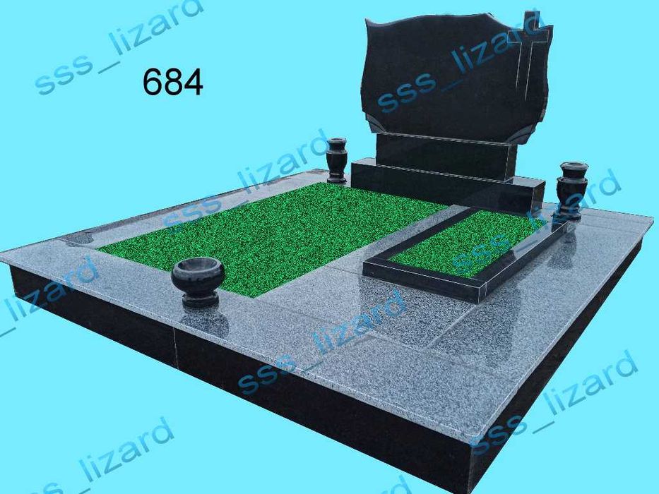 Пам'ятники подвійні, виготовлення та встановлення