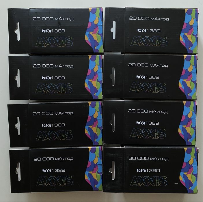 УМБ Павербанк Axxis 20000 та 30000 mAh Power bank powerbank