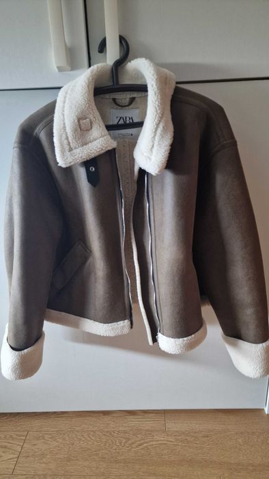 Casaco de pele da Zara com pouco uso