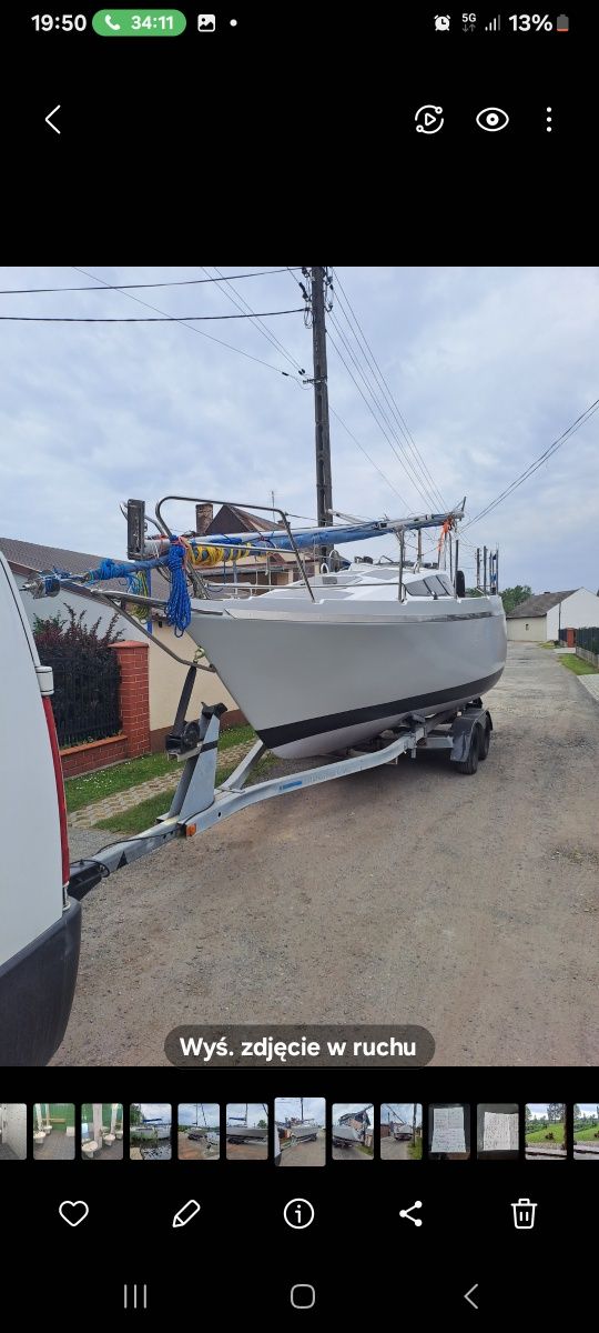 Jacht Aster 703 rocznik 2000