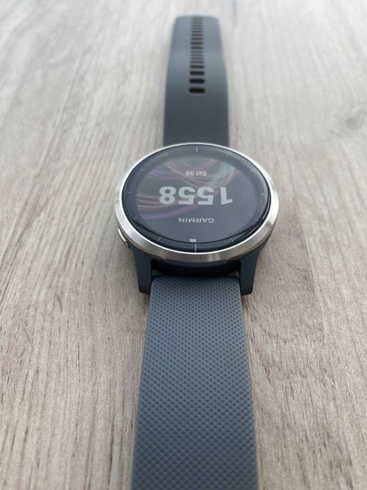 Garmin Vivoactive 4 Silver | NFC, GPS, Музика | Майже ідеальний стан