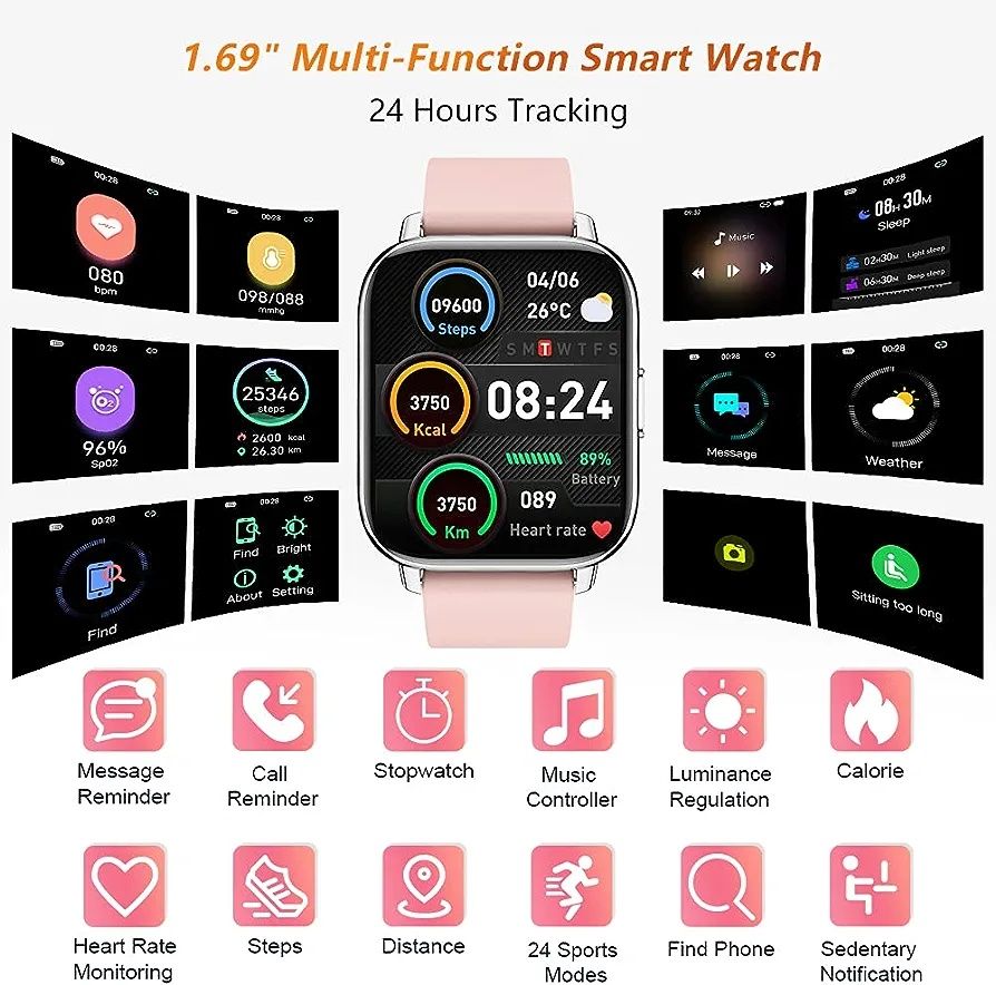 Smartwatch zegarek fitnes wearables