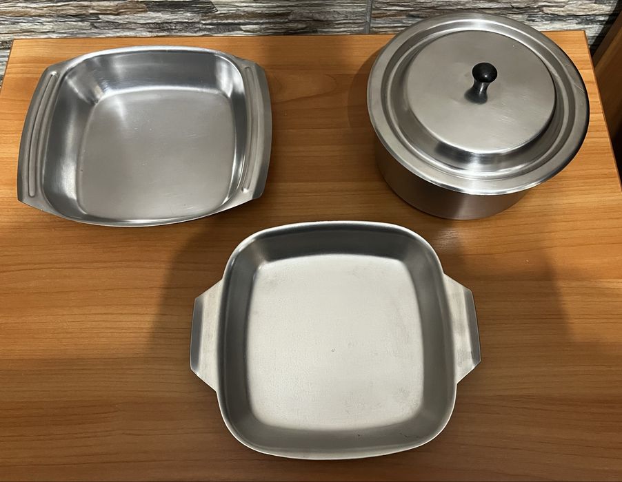 Судок, Тарелка, Тарелка-Сковорода нержавейка СССР нерж. сталь Качество