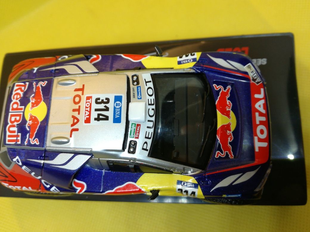 Miniaturas 1/43 do Dakar 2008 -Peugeot