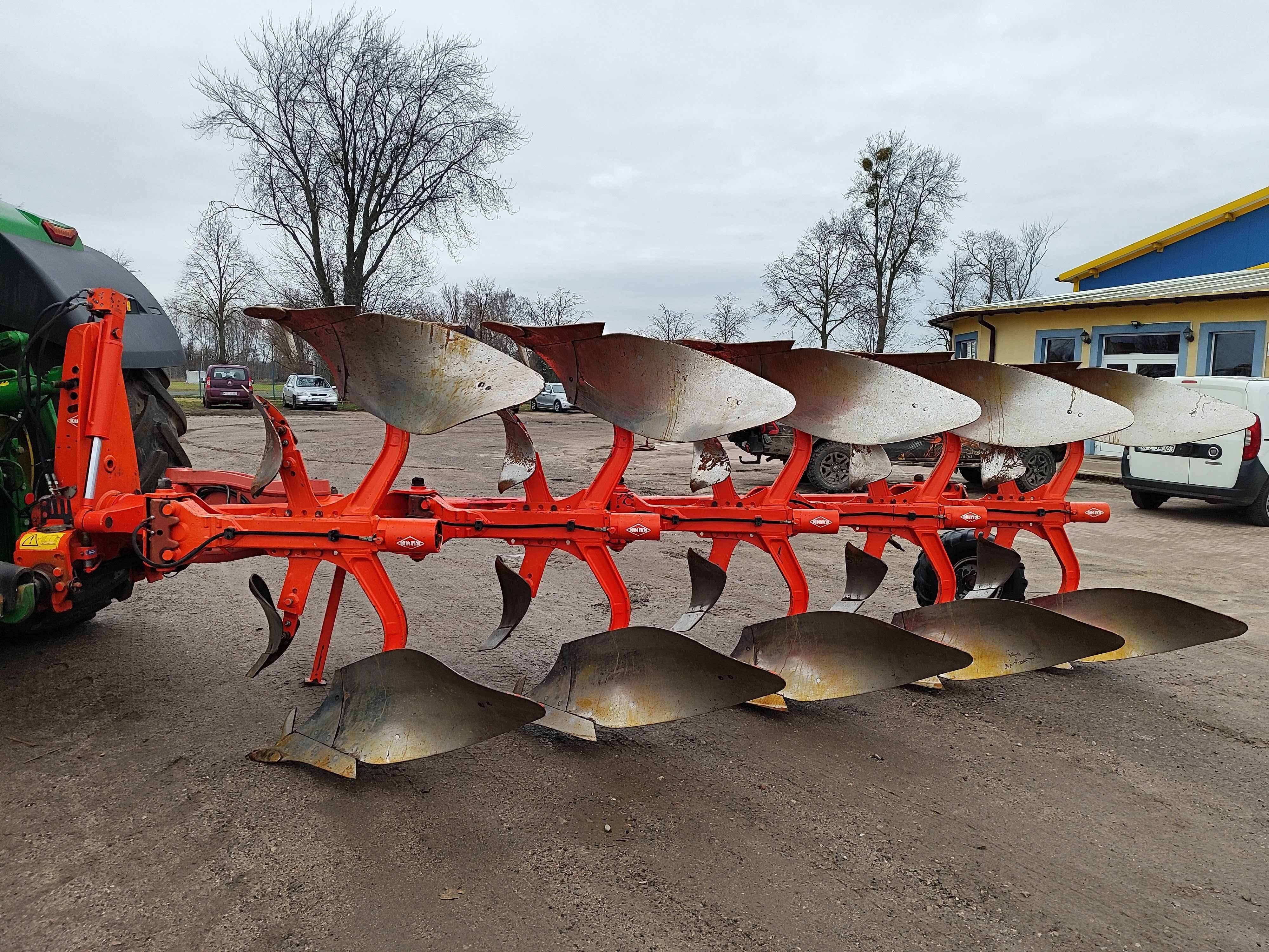 Pług Kuhn Vari-Master 153, pług 5 skibowy obrotowy