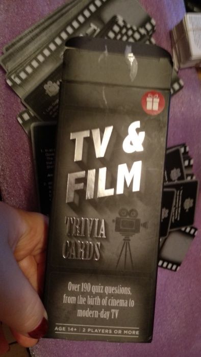 настольная игра английский TV & Film Trivia Cards | M&S кино карточки