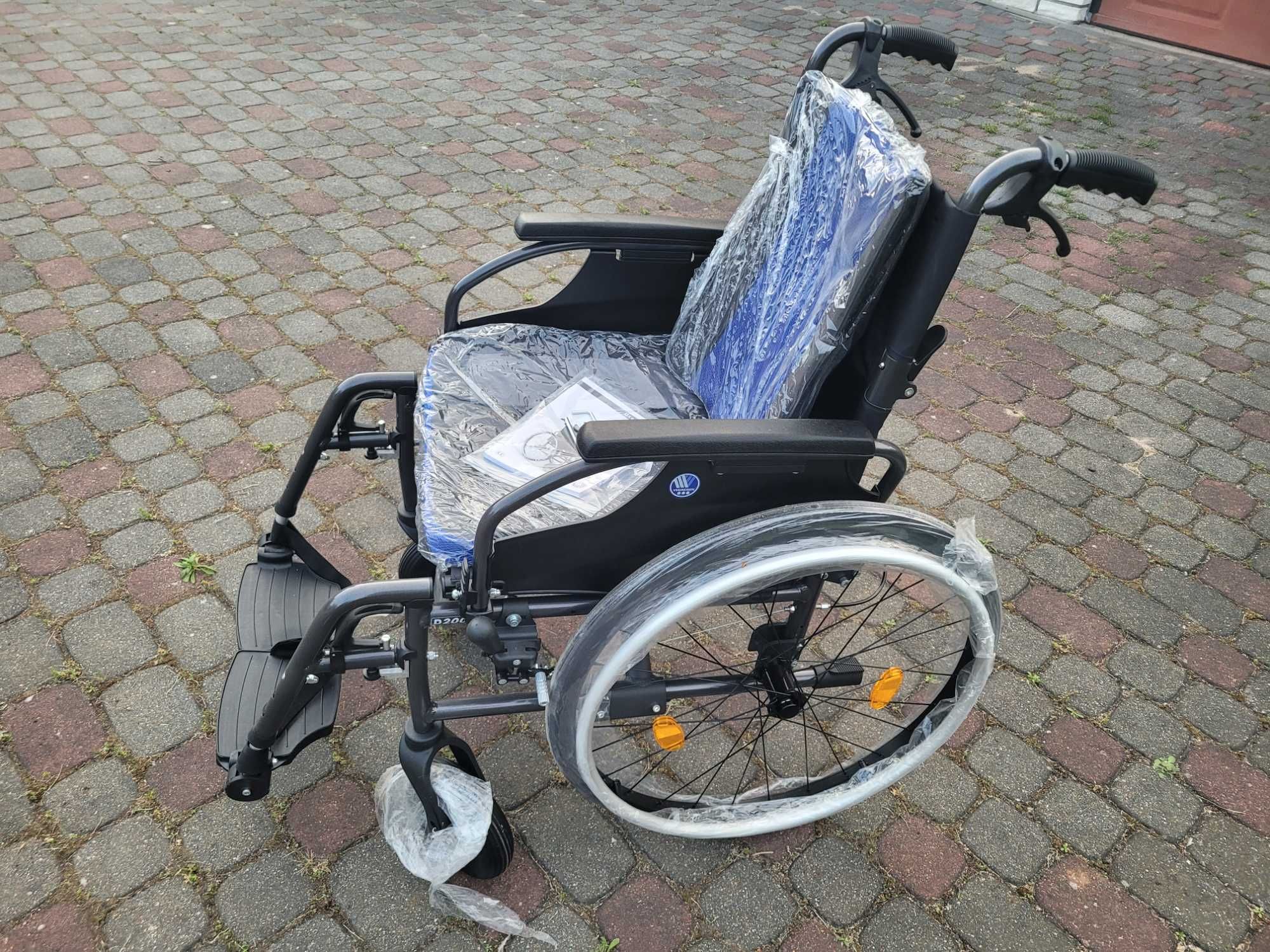 Wózek inwalidzki renomowanej firmy Vermeiren D200 NOWY!