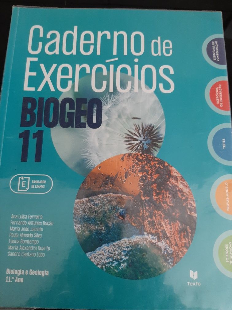 Caderno exercicios biologia biogeo 11