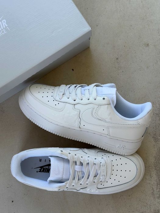 Кросівки Nike Air Force 1 White Roses premium