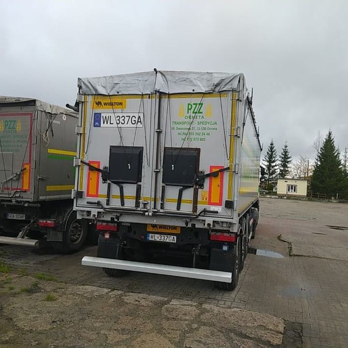 Naczepa wywrotka Wielton 45m3 Saf intrax  IDEALNY STAN
