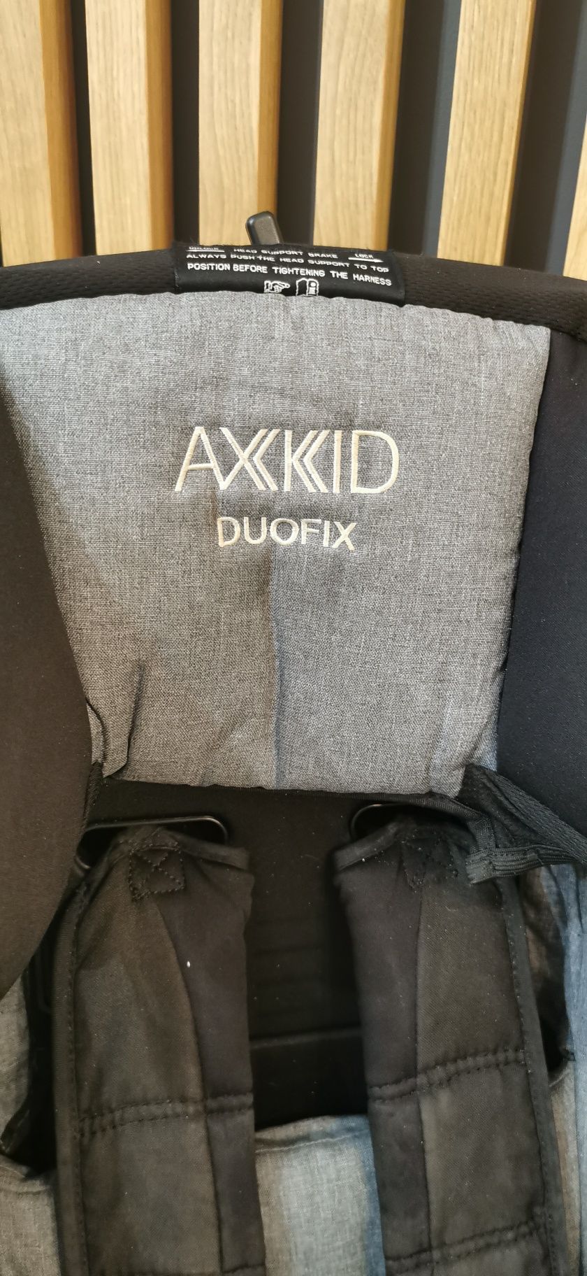 Axkid duofix fotelik samochodowy