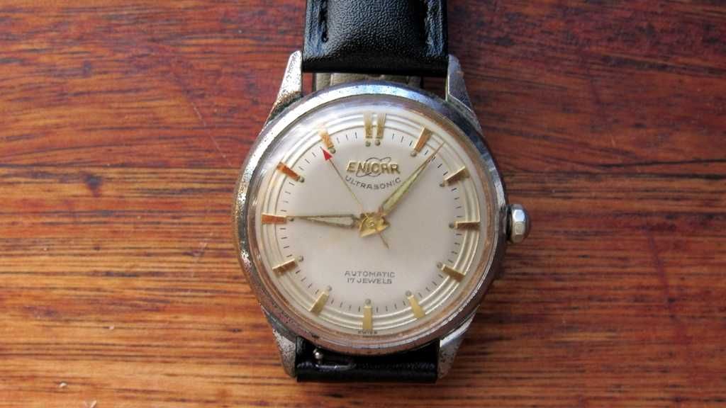 ENICAR automatic stary męski zegarek