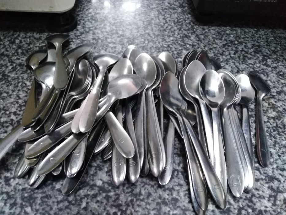 Colheres de café conjunto de 55 unidades