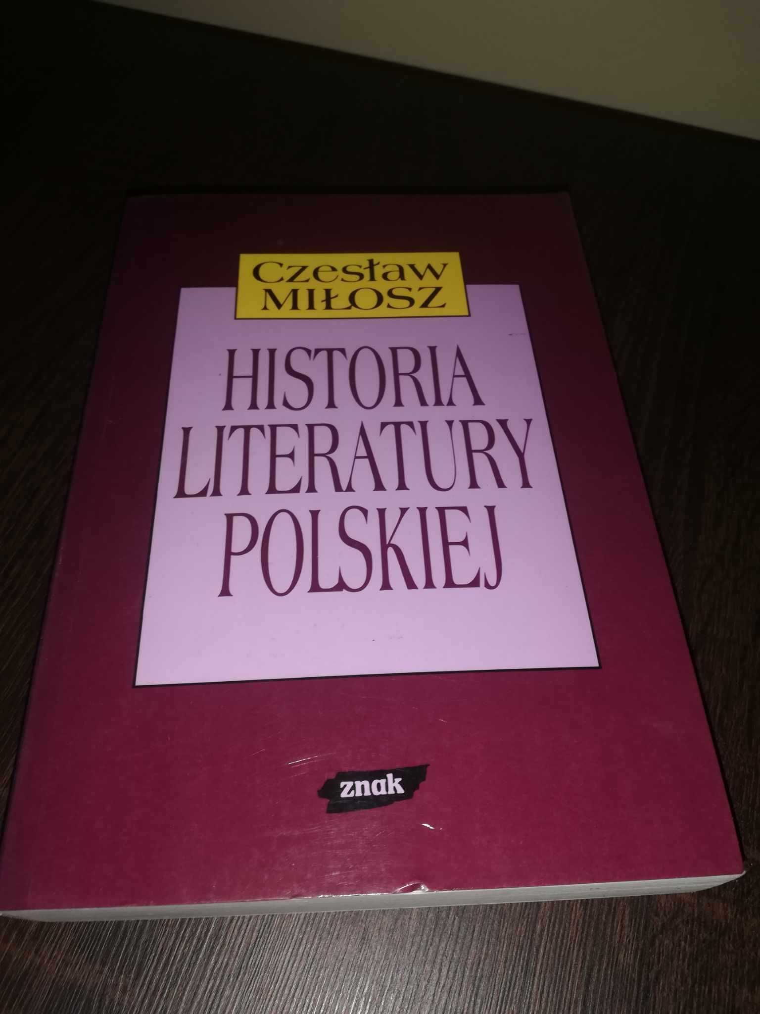 Historia  literatury  polskiej , Czesław  Miłosz