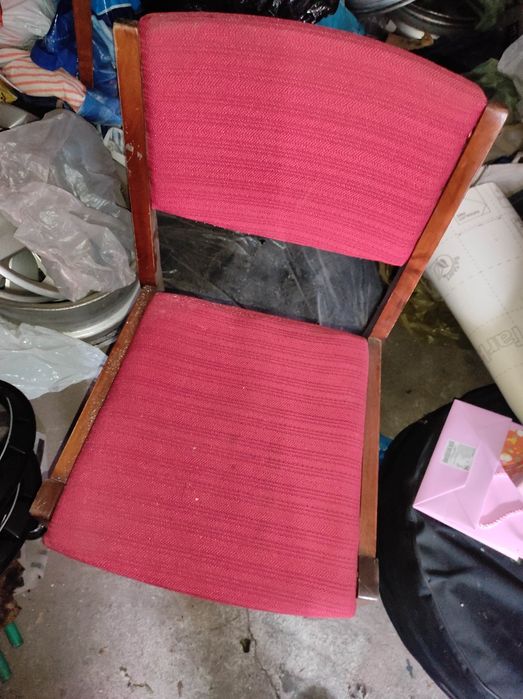 Krzesła komplet PRL