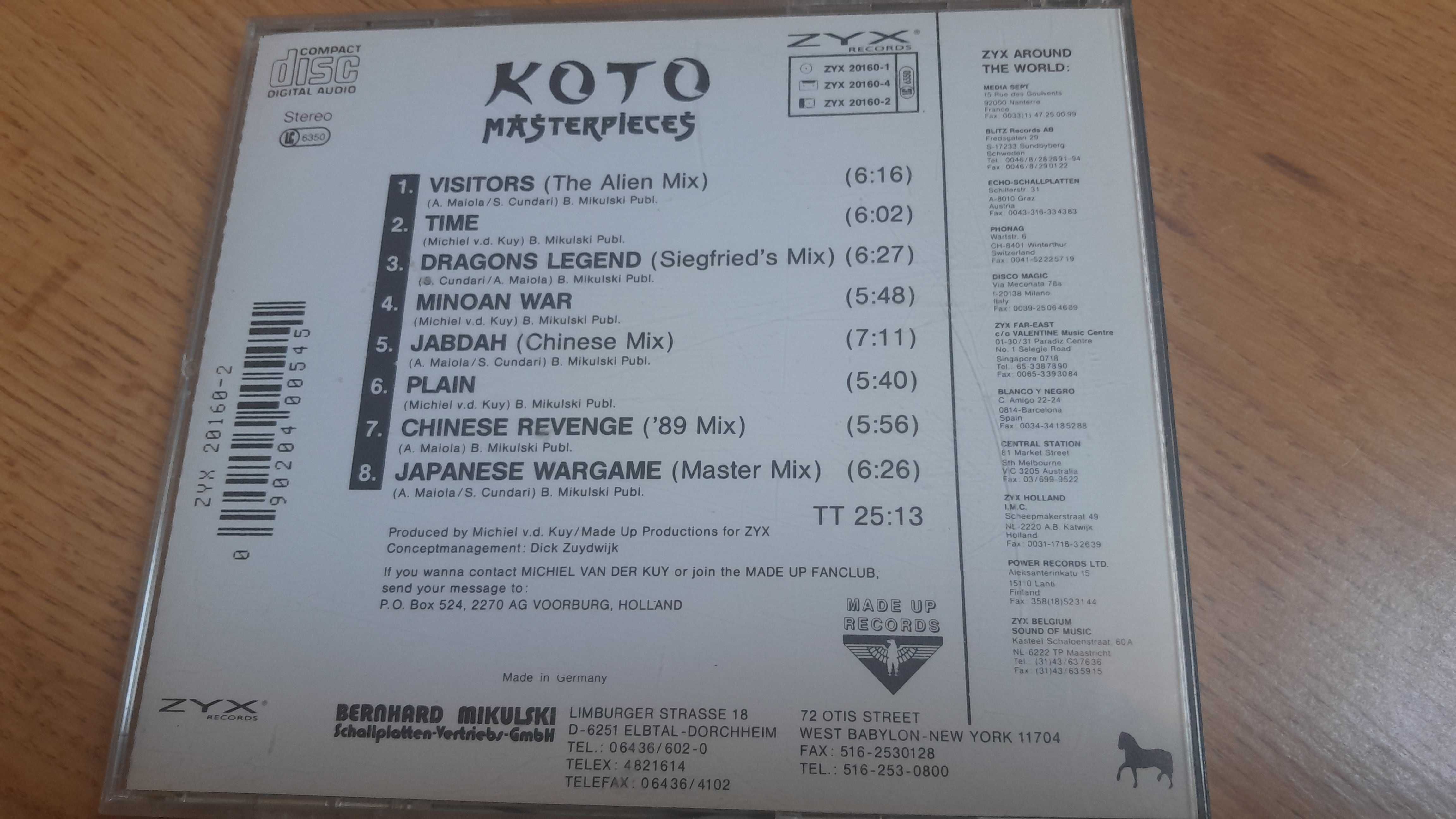 Płyta cd 2x Koto