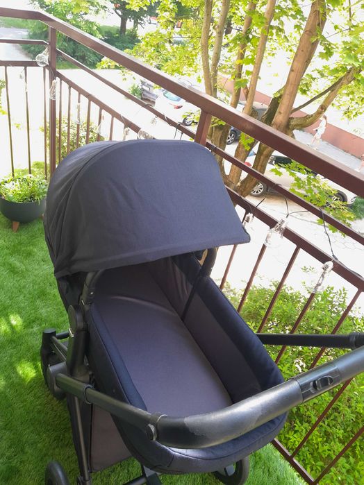 CYBEX PRIAM 1.0 Gondola Midnight Blue i spacerówka Birds Of Paradise